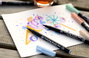 Sakura Koi Coloring Brush Pen set Sweets - 6 couleurs